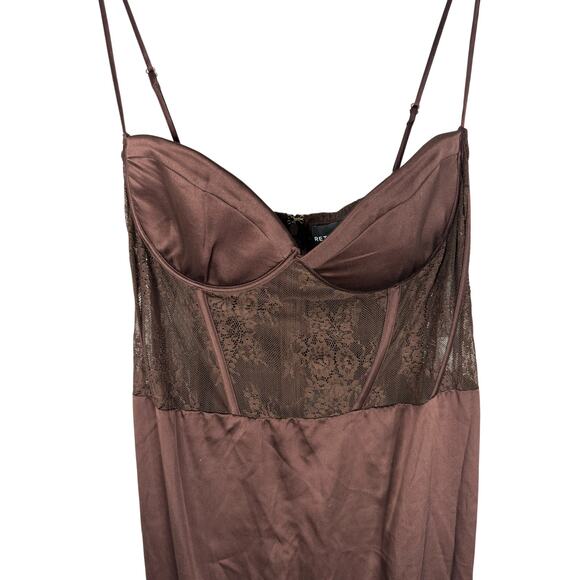 Retrofete Shanelle Maxi Dress Silk Party Formal Evening Statement Prom Hoco L - Picture 6 of 12